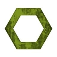 Green Grunge Icons Symbols Shapes Style N2