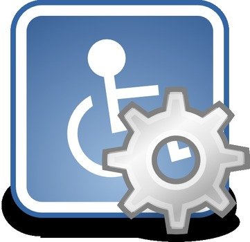 Desktop Assistive Technology At Clkercom Vector
