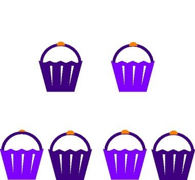 Purple Cake Stand At Clkercom Vector Online