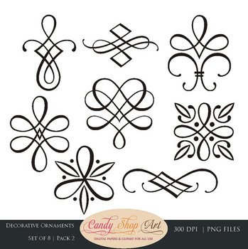 Ornaments Wedding Decorative N2