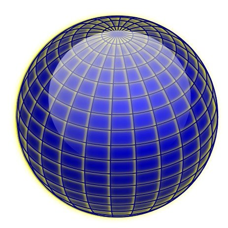 Globe 2 By Inky2010 Vector Wire Framed Globes