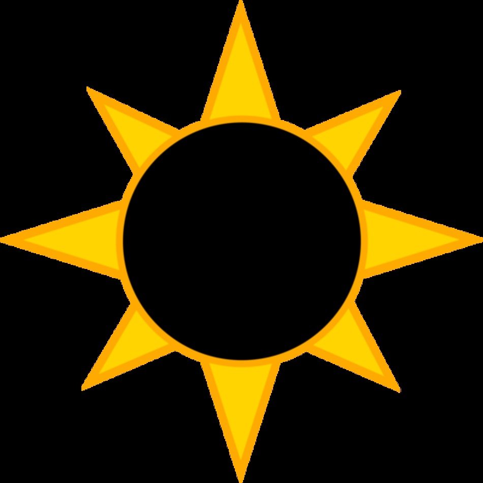 Solar Eclipse Symbol Free