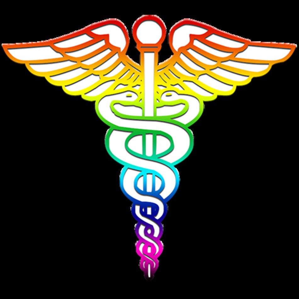 Medical Logos Caduceus Logo Rainbow free image download