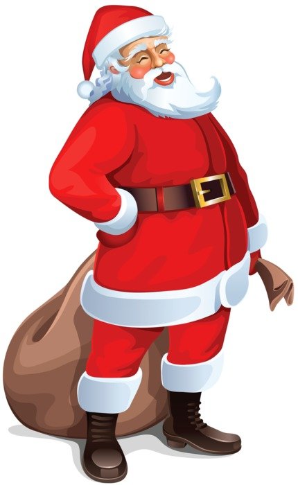 Clipart of the Santa