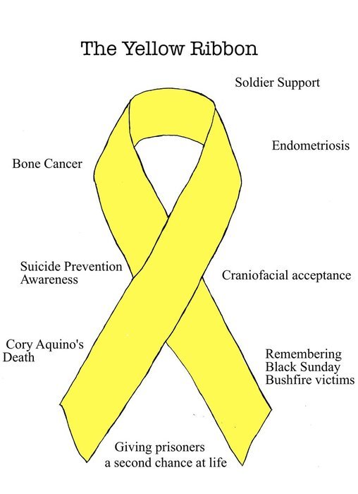 The Yellow Ribbon drawing free image download