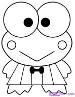 How To Draw Keroppi Step By Characters Pop Culture Free