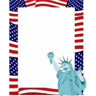Clip Art Patriotic Border