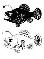 Fish Coloring Pages Angler