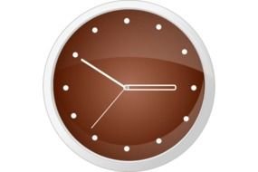 Wall Clock Vector