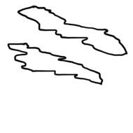 cloud pattern on a white background