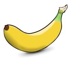 Cute Cartoon Smiling Bananas