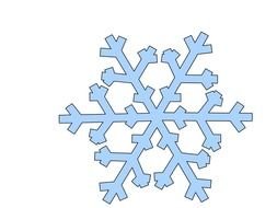 Snowflake With Transparent Background Memes clipart