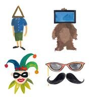 Clipart of weird drawings