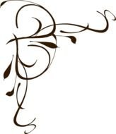 clipart of the black swirls