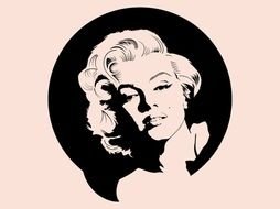 Marilyn Monroe Image drawing