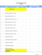 list of items for sale