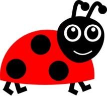 Ladybug Cartoon At Clkercom Vector Online N2
