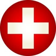 Red And White Medical cross Logo
