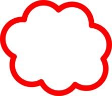 Red Cloud Logo Vector