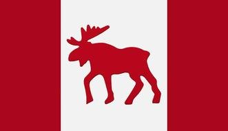 Canadian Flag drawing