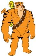 Big tiger clipart