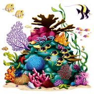 Coral Reef Decoration drawing