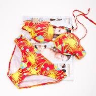 Lady Girl Red Yellow Sun Shine Beach Swim Wear Bikini Classic Ebay