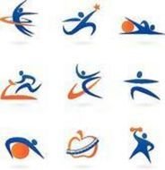 Health sport icon drawing