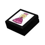 Cartoon Cute Big Sister Princess Hearts Gift Boxes Zazzle