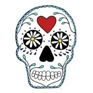 Sugar skull clipart