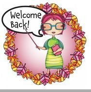 Clipart of Welcome Back