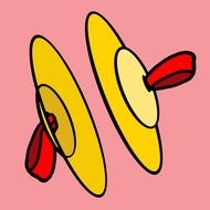 cymbals clipart