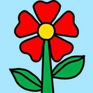 Clip Art Flowers Plant Flower Pinterest