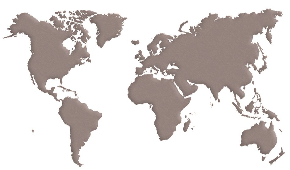 İllustration of the world map