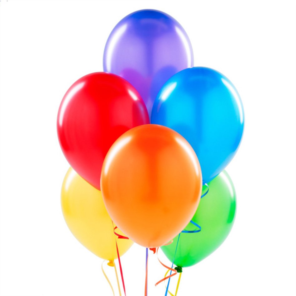 Rainbow Party Balloons Decorations