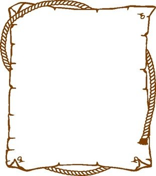 Cowboy Rope Border At Clkercom Vector Online clipart