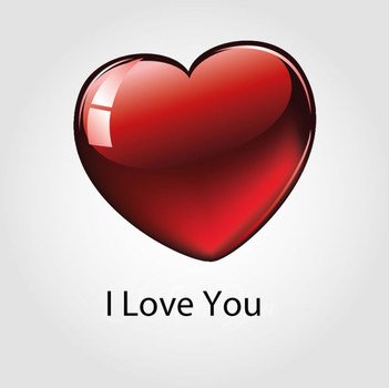 Free Glossy Heart Shaped Vector &187 Titanui