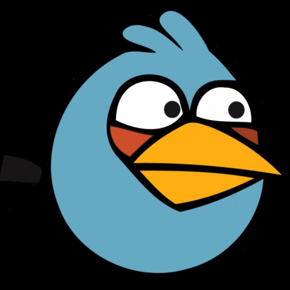 Angry Birds Blue Bird 128px Icon Gallery