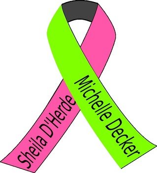 These Are The Breast Cancer Awareness Pink Ribbon Vector