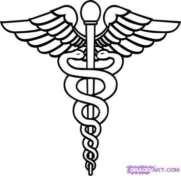 How To Draw A Caduceus Step By Symbols Pop Culture Free