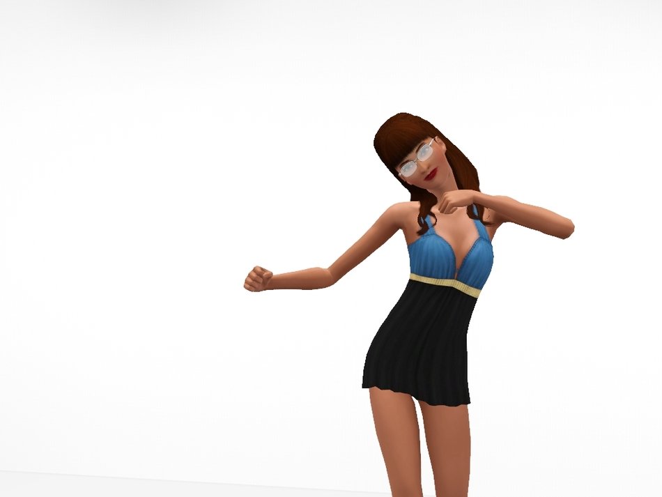 Clip art of the Sims character