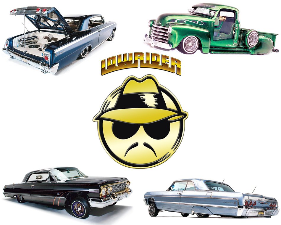 clipart of the Low Rider Cars