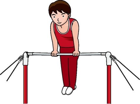 Gymnastics Bars の4種類を用意しました。