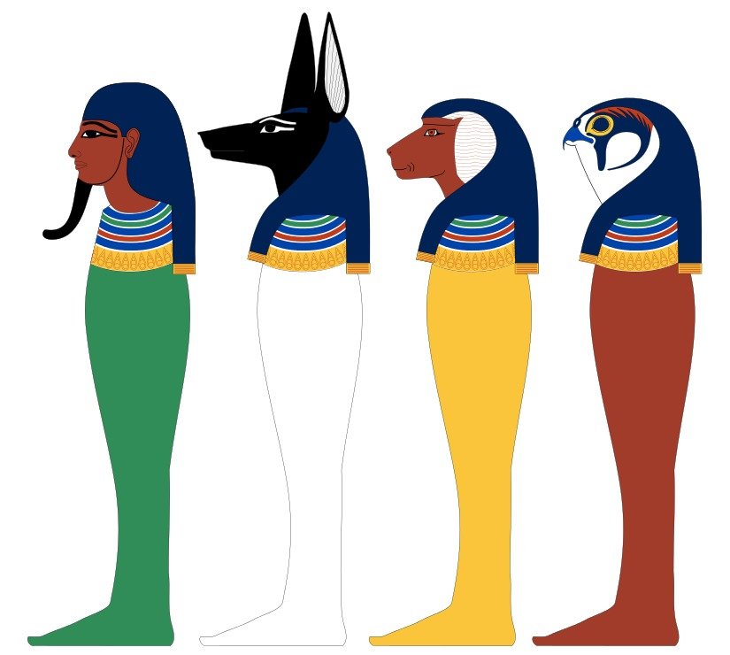 Part Of The Ancient Egyptian drawing