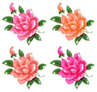 Free Digital Scrapbook Embellishments Vintage Illustrations Pinte
