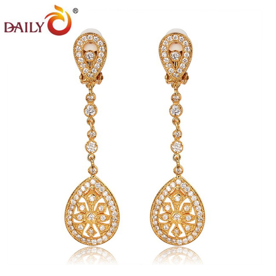 Online Get Cheap Chandelier Clip On Earrings Aliexpresscom Alibaba