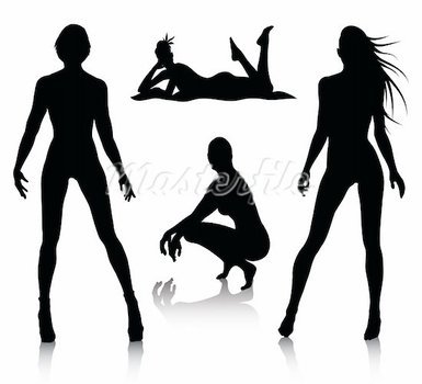 Female Body Outline Fashion
