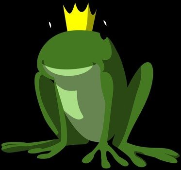 Nice Frog Prince drawing free image download