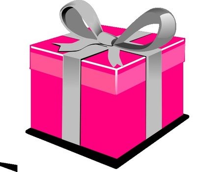 Pink Present Box At Clkercom Vector Online clipart