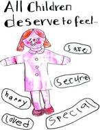 Children Deservice To Feel Safe drawing